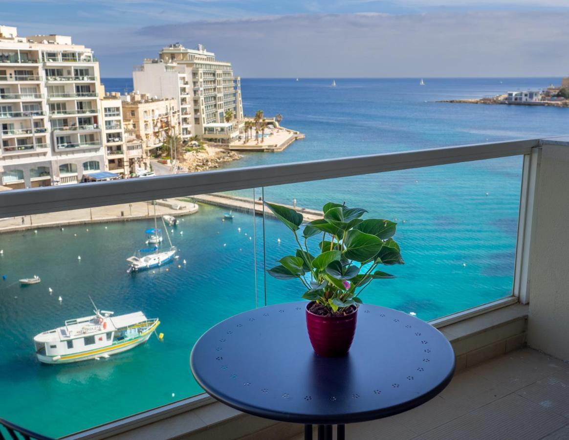 Apartamento 6Th Floor Spinola Seaview In St Julians San Julián Exterior foto