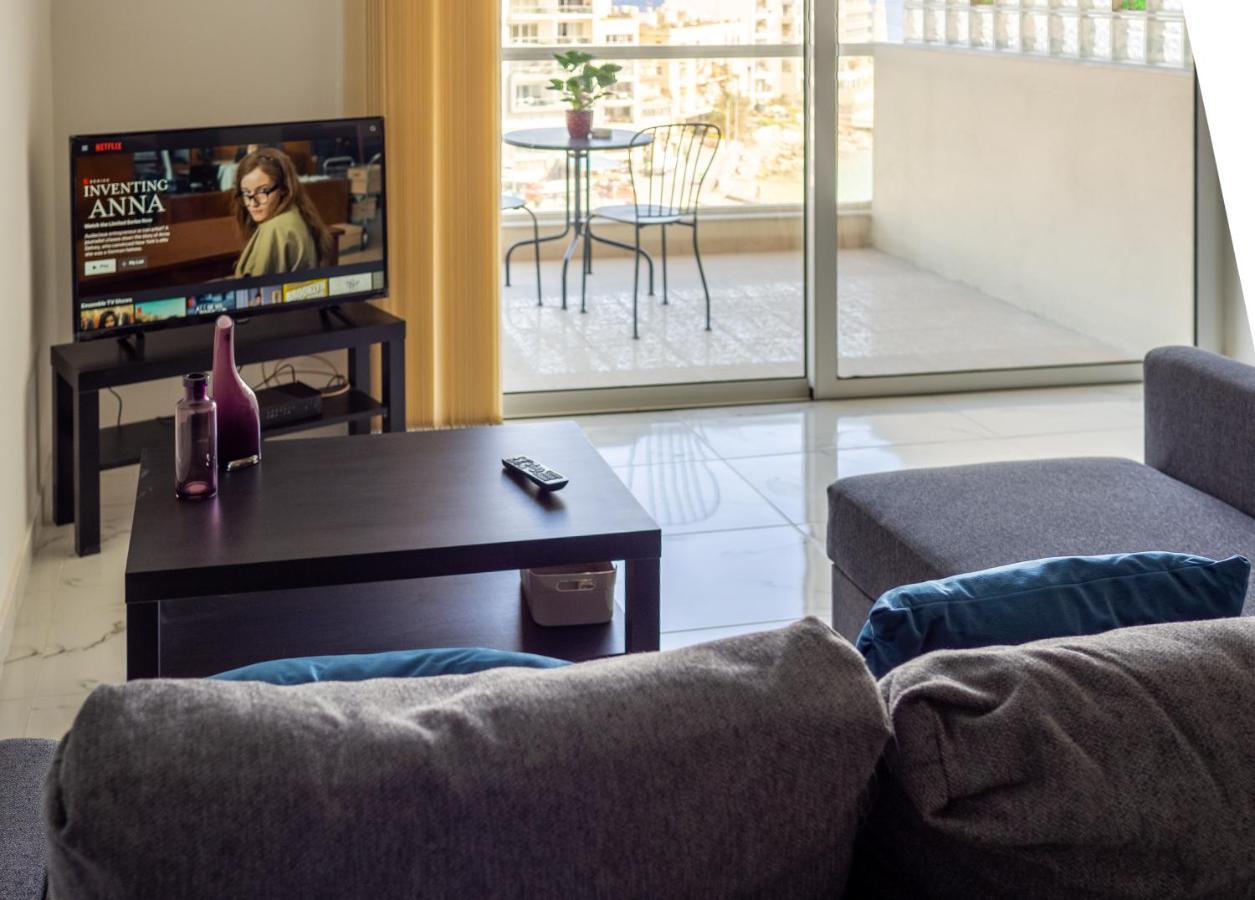 Apartamento 6Th Floor Spinola Seaview In St Julians San Julián Exterior foto