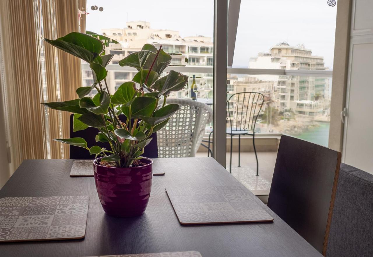 Apartamento 6Th Floor Spinola Seaview In St Julians San Julián Exterior foto